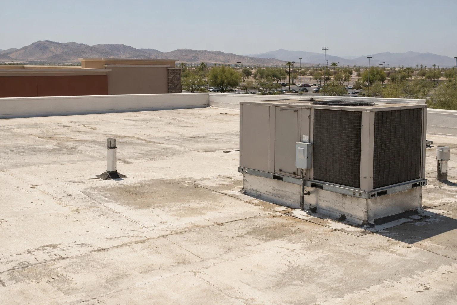 Commercial Roofing for Shopping Centers in North Las Vegas, NV