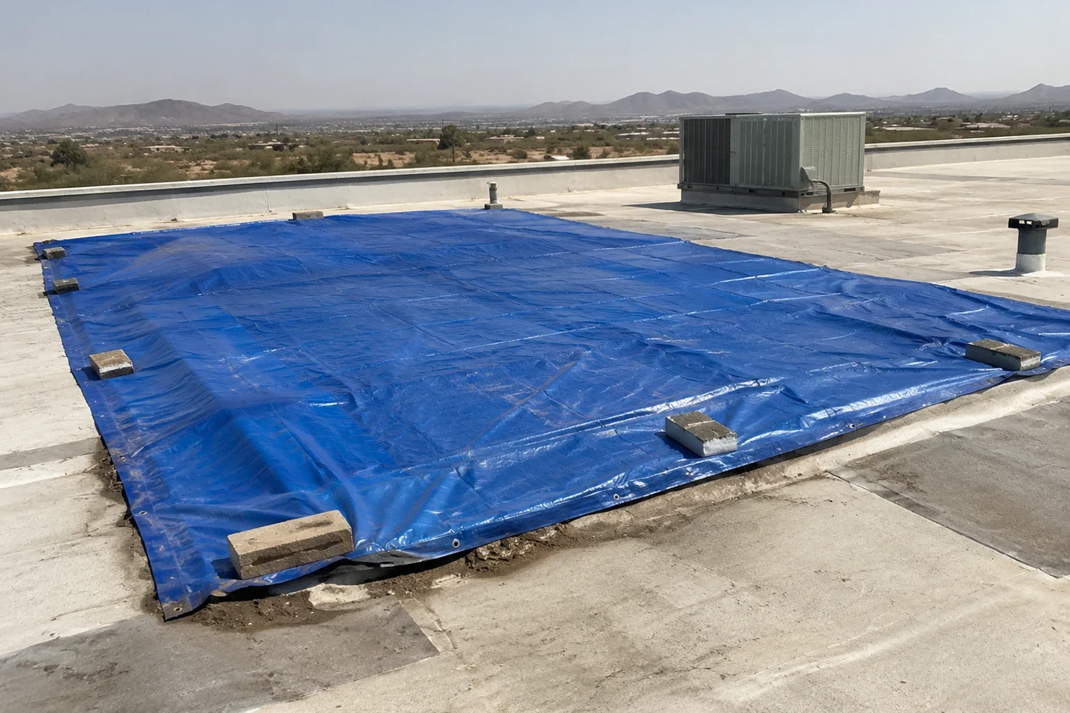 Emergency Commercial Roof Repair in North Las Vegas, NV