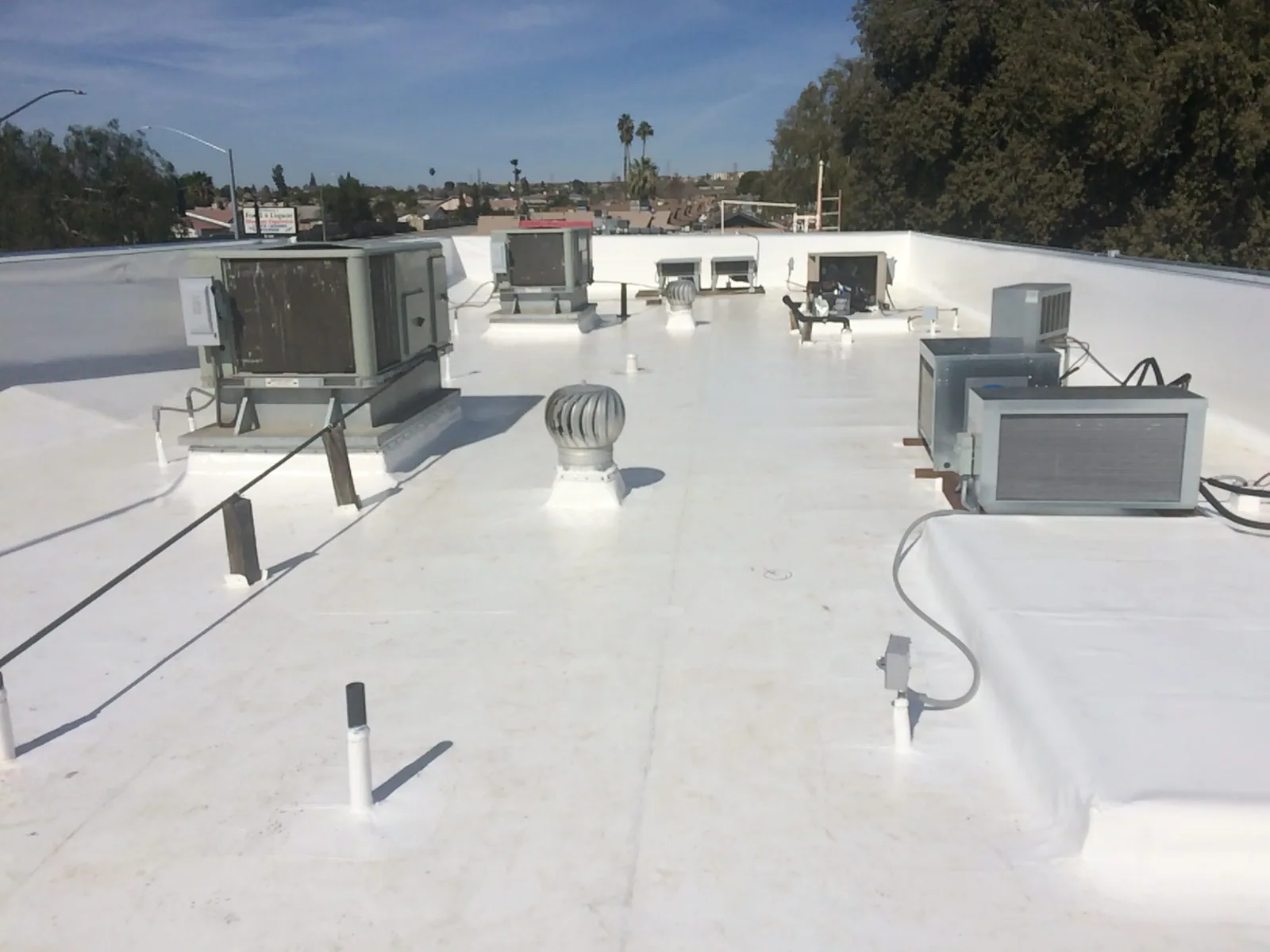 Occupied Building Reroofing in North Las Vegas, NV
