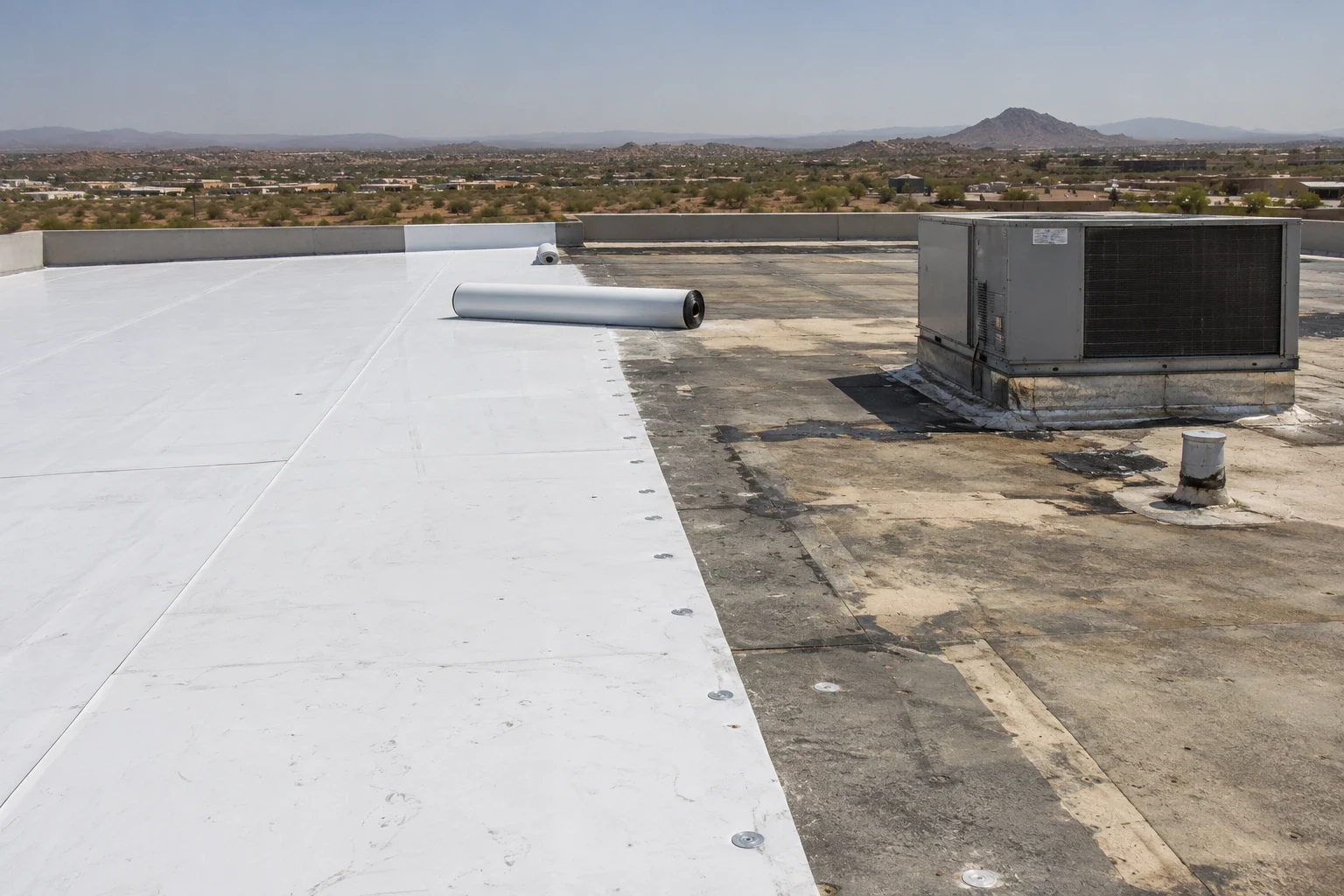 Commercial Roof Recover and Overlay in North Las Vegas, NV